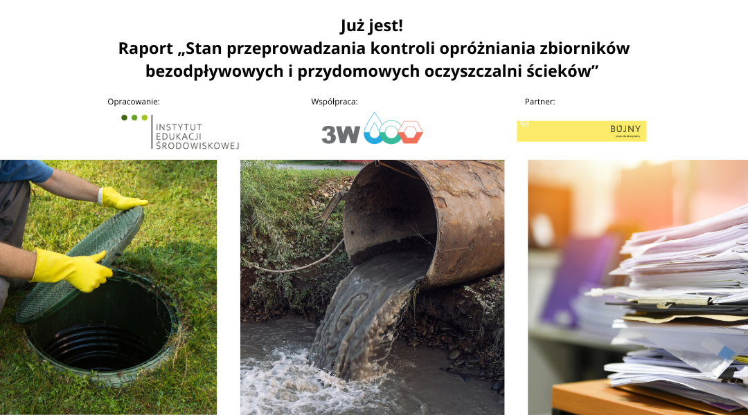 Kontrola szamb i przydomowych oczyszczalni ścieków z problemami – jest raport