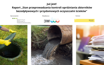 Kontrola szamb i przydomowych oczyszczalni ścieków z problemami – jest raport